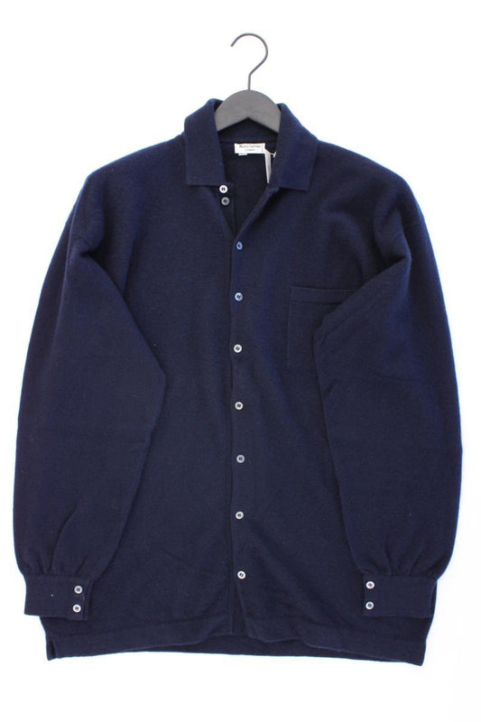 Maria Sartini Cardigan aus Kaschmir für Herren Gr. 54 Langarm blau