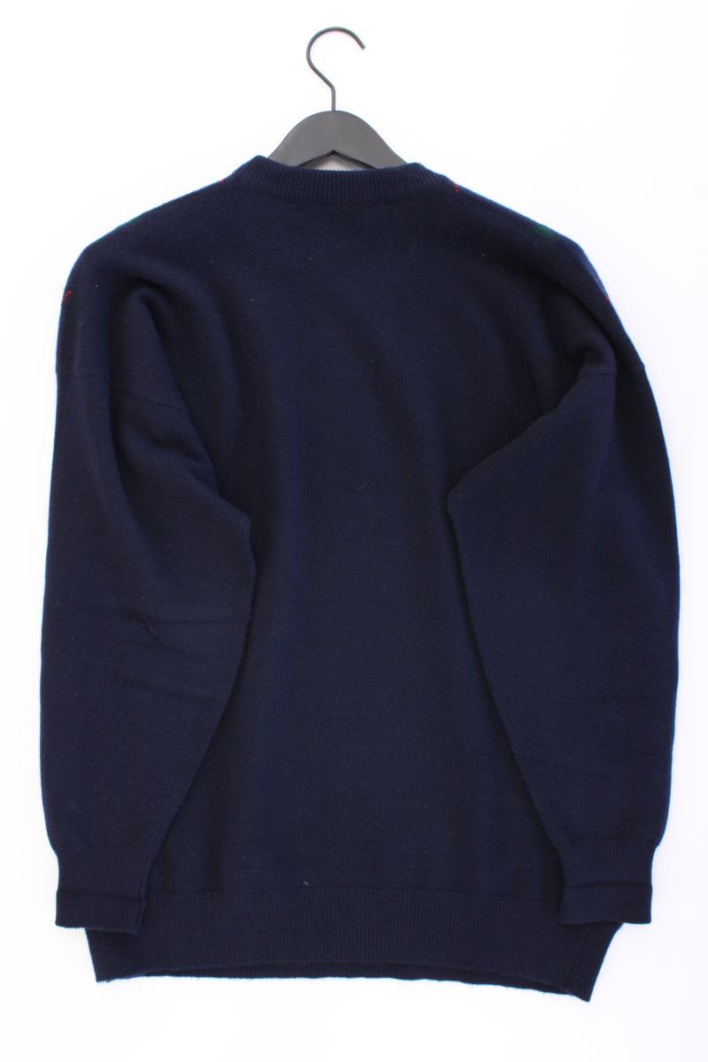 Hawico Scotland Vintage Kaschmirpullover für Herren Gr. UK 44 (XL) blau