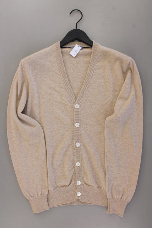 van Laack Strickjacke für Herren Gr. 54 neuwertig Langarm creme aus Kaschmir