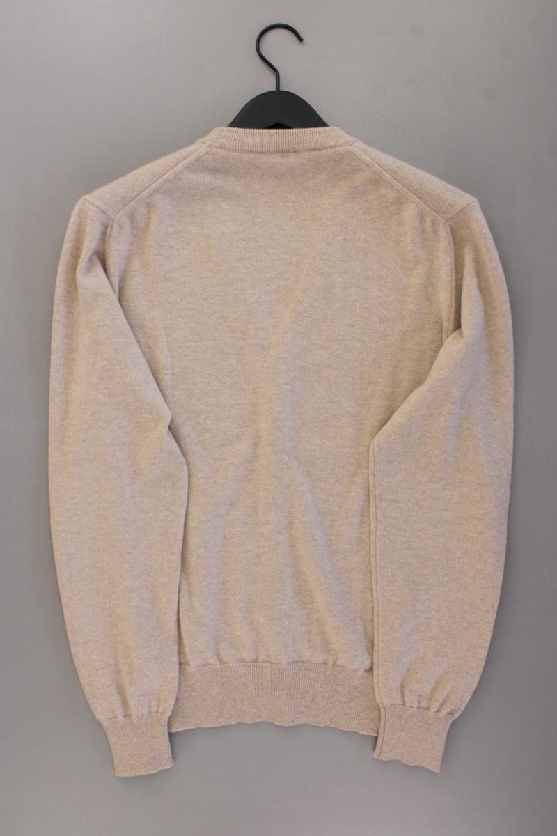 van Laack Strickjacke für Herren Gr. 54 neuwertig Langarm creme aus Kaschmir