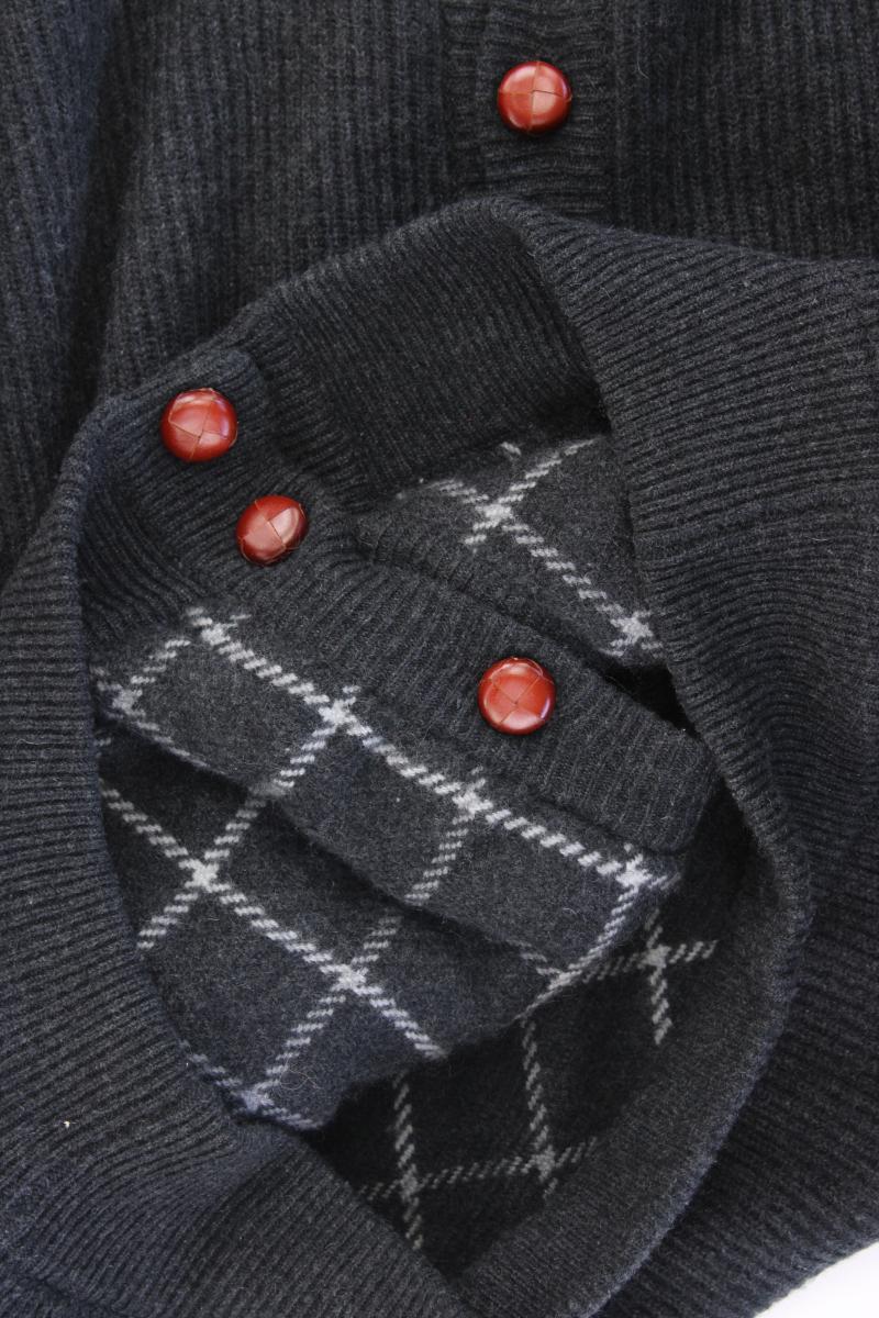 Maria Sartini Vintage Wendecardigan aus Kaschmir für Herren Gr. 52 Langarm grau