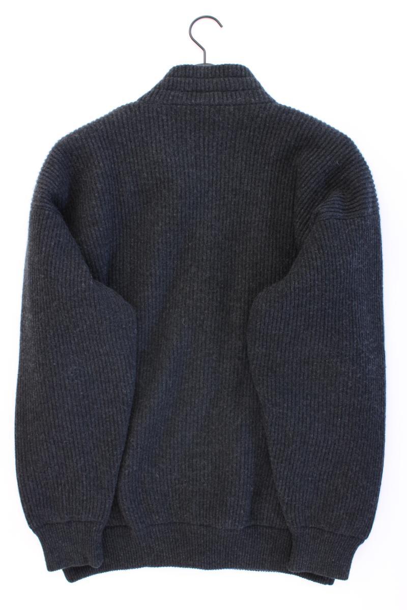 Maria Sartini Vintage Wendecardigan aus Kaschmir für Herren Gr. 52 Langarm grau