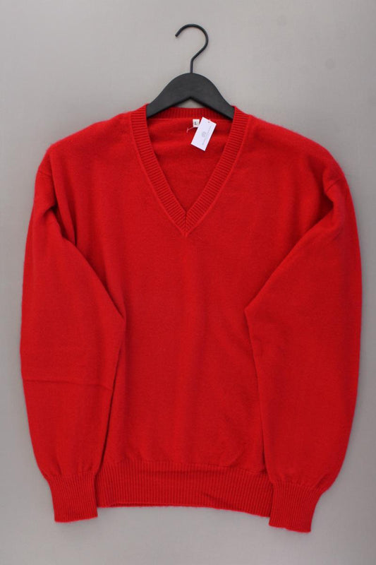 Cashmerepullover für Herren Gr. L neuwertig rot aus Kaschmir