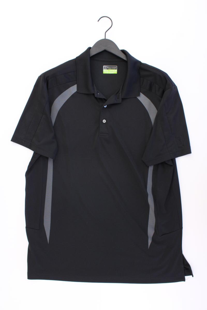 PGA Tour Golfshirt für Herren Gr. XXL Kurzarm schwarz