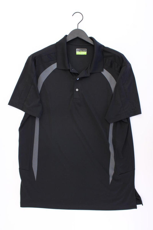 PGA Tour Golfshirt für Herren Gr. XXL Kurzarm schwarz