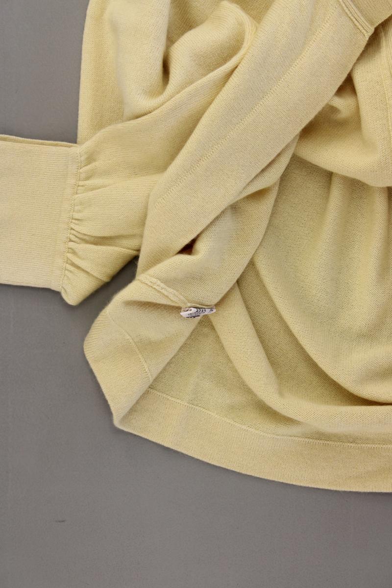 Maria Sartini Cardigan aus Kaschmir und Seide für Herren Gr. 54 neuwertig gelb