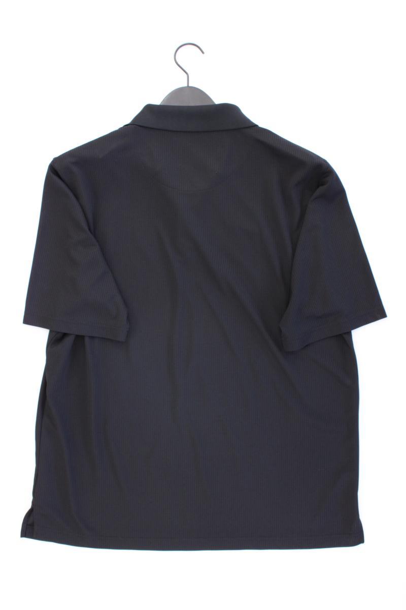 PGA Tour Golfshirt für Herren Gr. XL Kurzarm schwarz aus Polyester