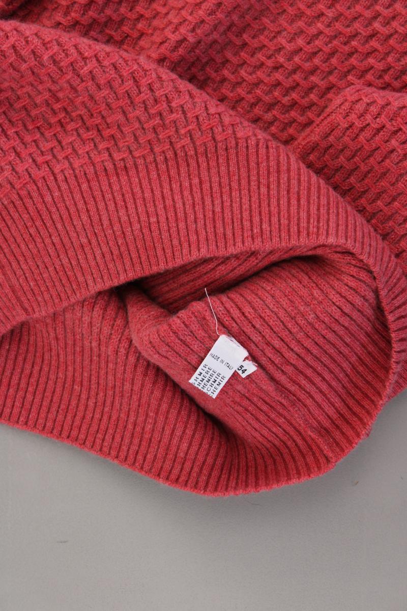 Kiton Cashmerepullover für Herren Gr. 54 neuwertig rot aus Kaschmir