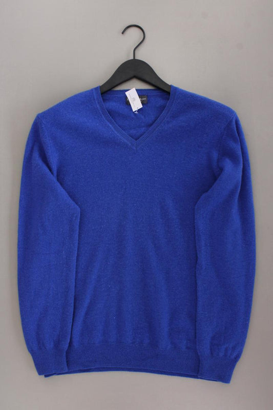 Franco Callegari Cashmerepullover für Herren Gr. XXL blau aus Kaschmir