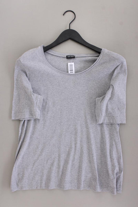 Gerry Weber T-Shirt Gr. 46 Kurzarm grau aus Baumwolle
