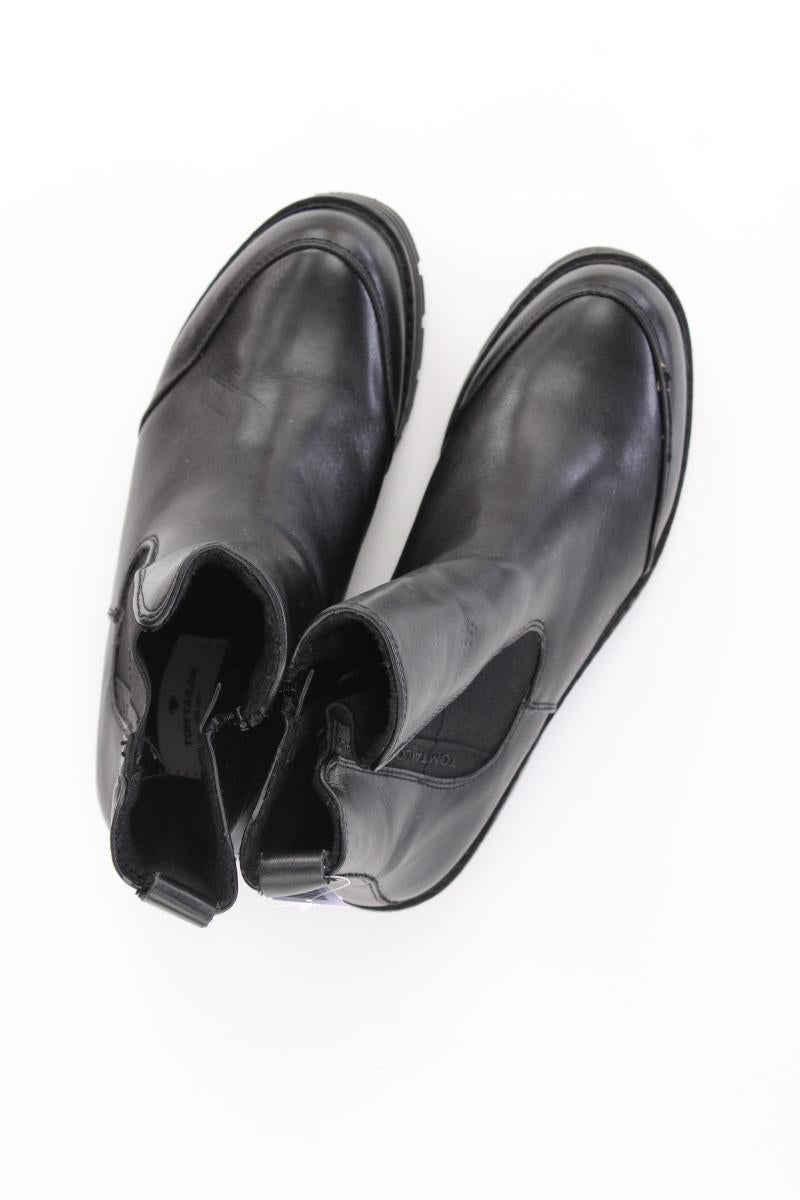 Tom Tailor Stiefeletten Gr. 38 schwarz
