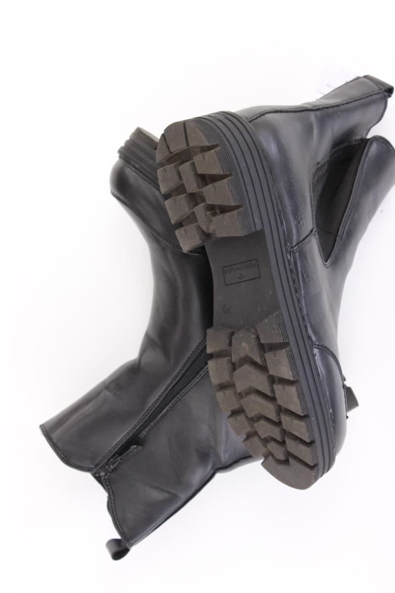 Tom Tailor Stiefeletten Gr. 38 schwarz
