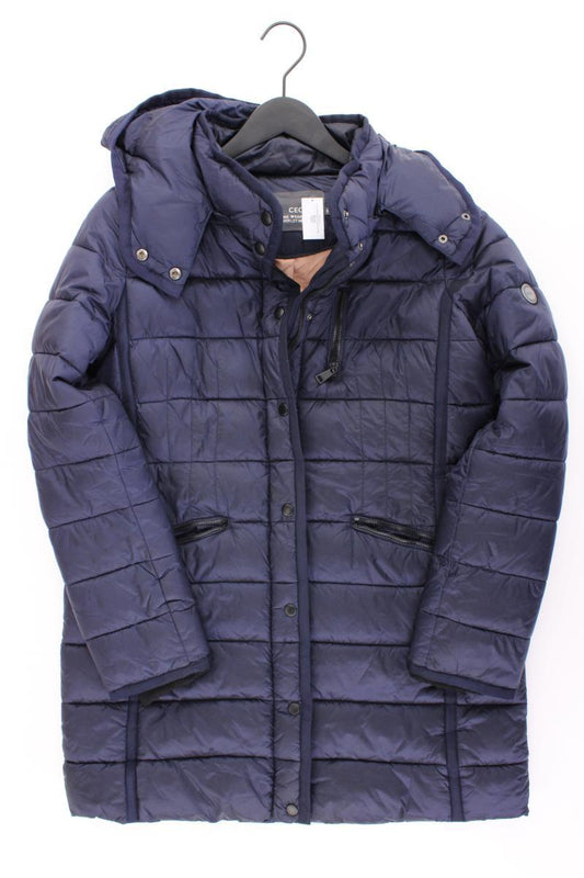 Cecil Wintermantel Gr. S blau aus Polyamid