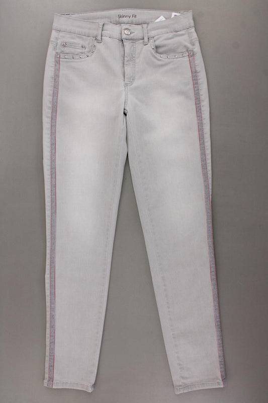 Skinny Jeans Gr. 38 grau aus Baumwolle