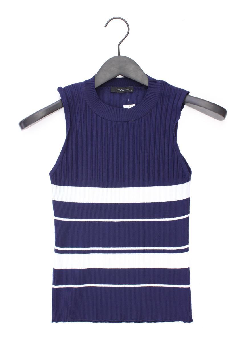 Trendyol Stricktop Gr. L blau