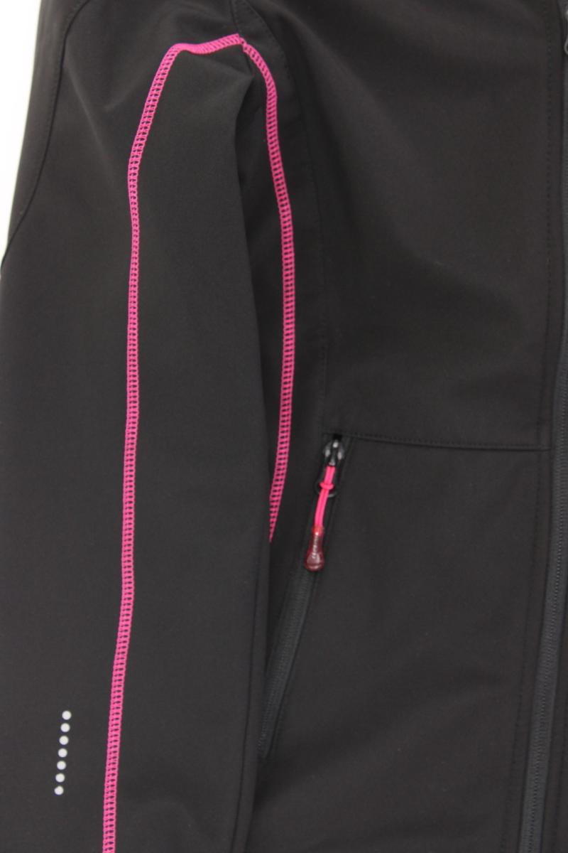 Icepeak Softshelljacke Gr. 38 neuwertig schwarz aus Polyester