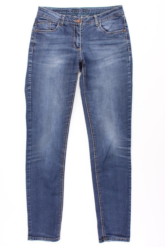 Cecil Skinny Jeans Gr. W28 blau