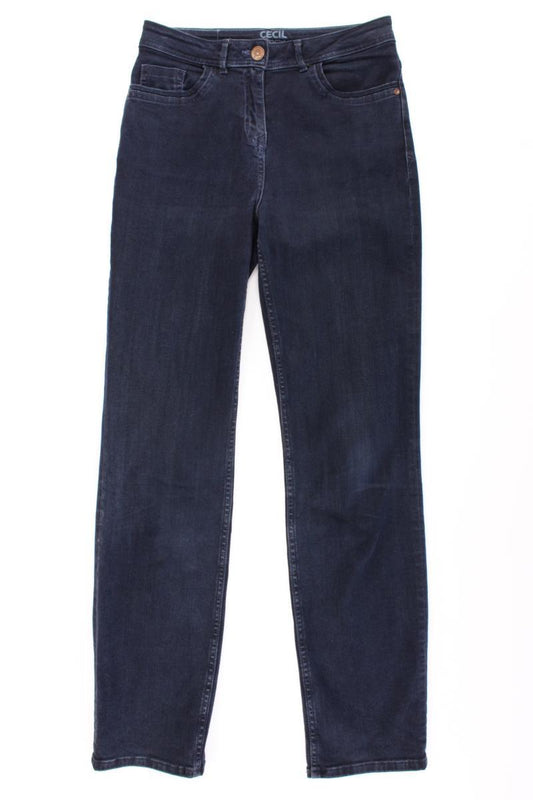 Cecil Straight Jeans Gr. W28 blau