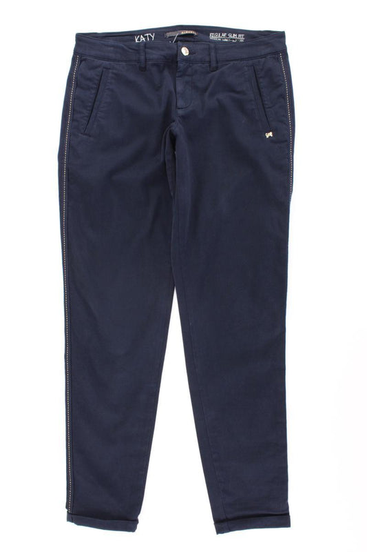 Alberto Hose Gr. 36 blau aus Baumwolle