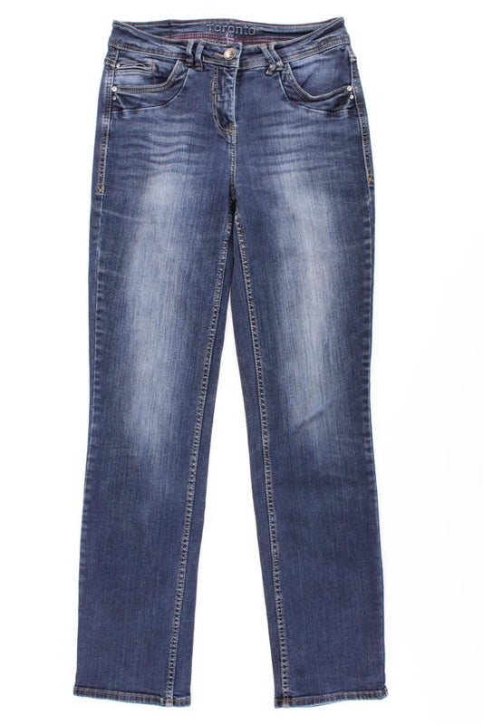 Cecil Straight Jeans Gr. W27 blau