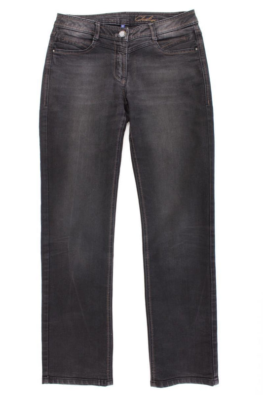 Cecil Straight Jeans Gr. W29 grau