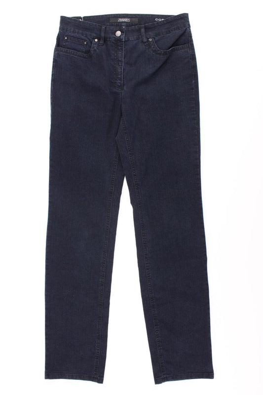 Zerres Straight Jeans Gr. 38 blau aus Baumwolle