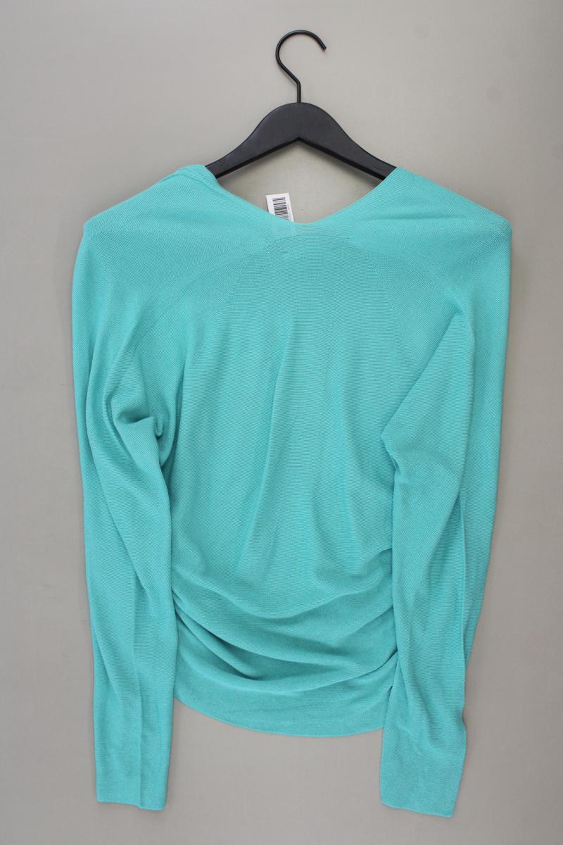 KONTATTO Feinstrickpullover Gr. S türkis aus Viskose