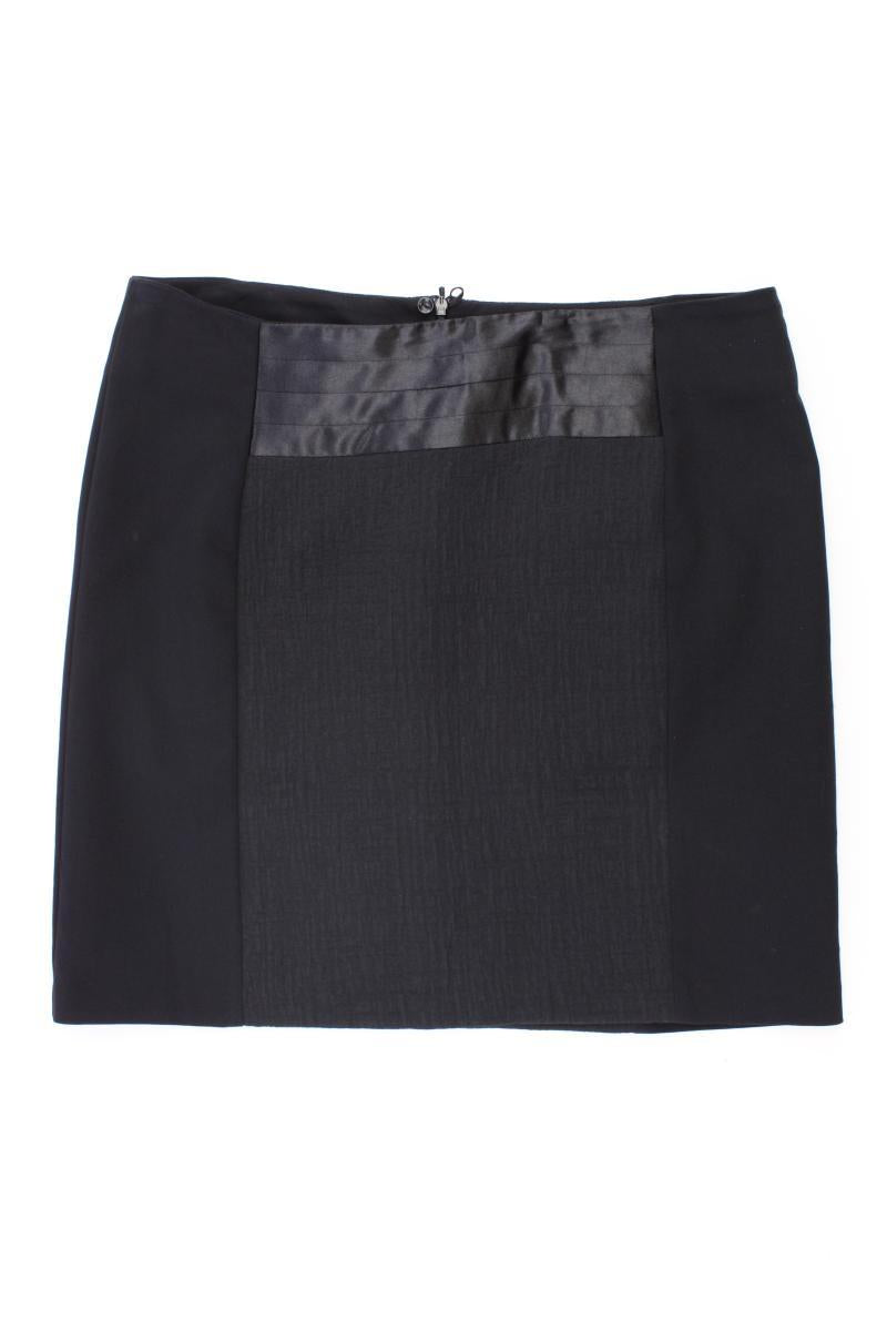 Zero Midirock Gr. 40 schwarz aus Baumwolle