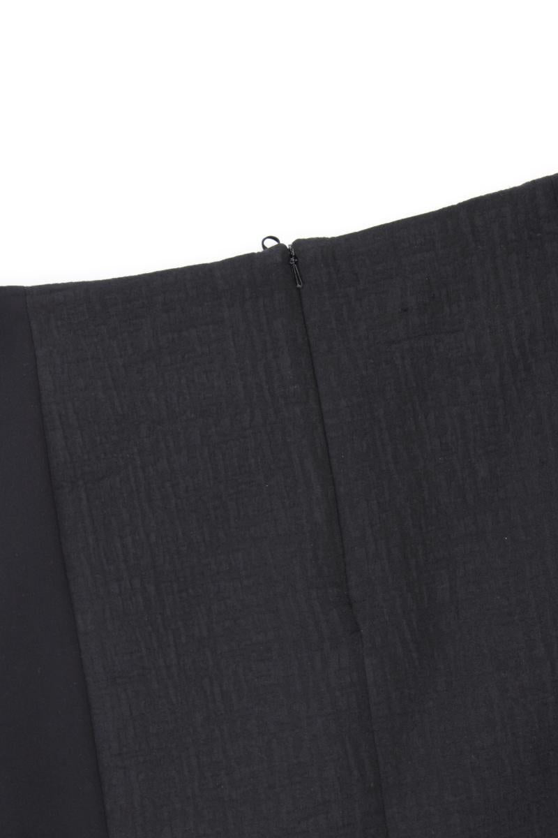 Zero Midirock Gr. 40 schwarz aus Baumwolle