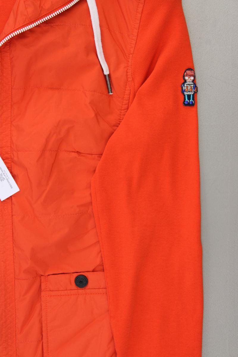 Marc Cain Sports Sweatjacke Gr. 38 neuwertig Langarm orange aus Baumwolle