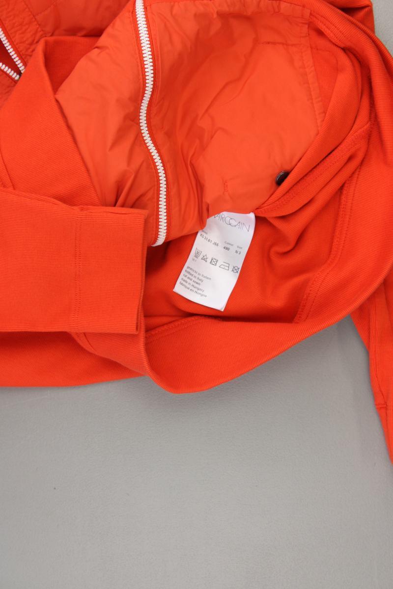 Marc Cain Sports Sweatjacke Gr. 38 neuwertig Langarm orange aus Baumwolle