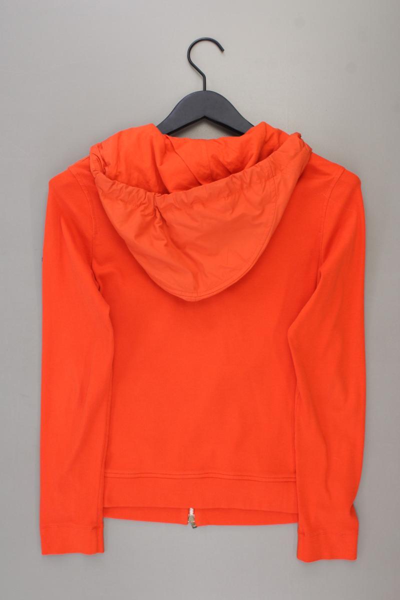Marc Cain Sports Sweatjacke Gr. 38 neuwertig Langarm orange aus Baumwolle