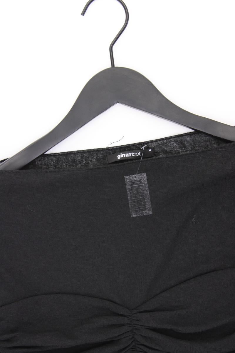 ginatricot Mesh Shirt Gr. M Langarm schwarz aus Polyester