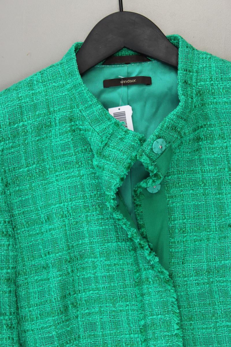 Windsor Classic Blazer Gr. 36 neuwertig grün aus Polyacryl