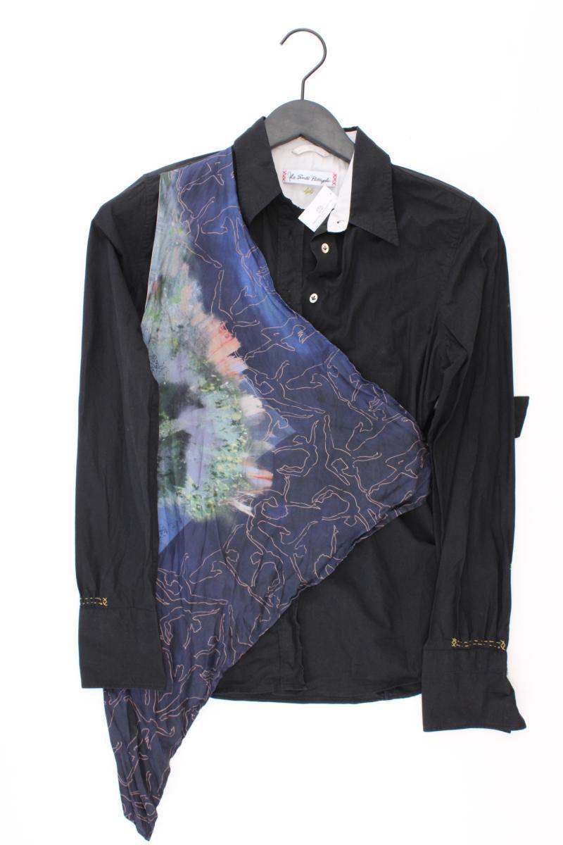 Le Sarte Pettegole Langarmbluse Gr. IT 44 (M) schwarz