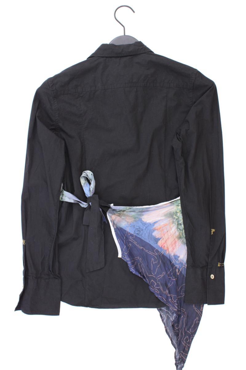 Le Sarte Pettegole Langarmbluse Gr. IT 44 (M) schwarz