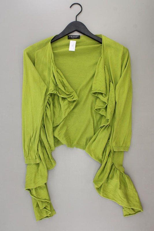 Twinset Simona Barbieri Strickjacke Gr. S Langarm grün