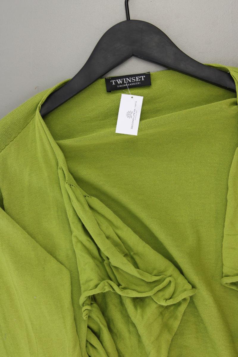 Twinset Simona Barbieri Strickjacke Gr. S Langarm grün