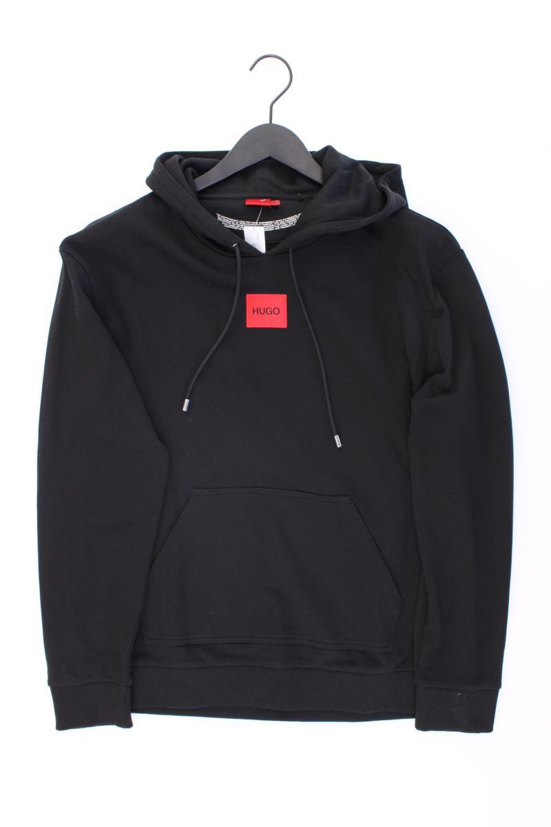 Hugo Boss Hoodie für Herren Gr. L neuwertig schwarz aus Baumwolle