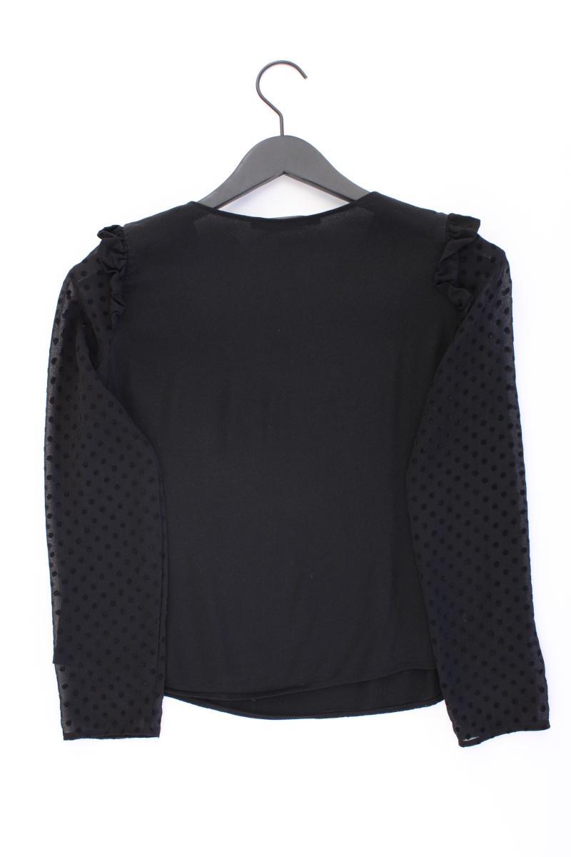 Zara Langarmbluse Gr. XS schwarz