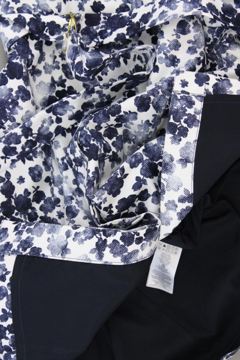 Michael Kors Etuikleid Gr. US 6 (S) mit Blumenmuster neuwertig mit Gürtel blau
