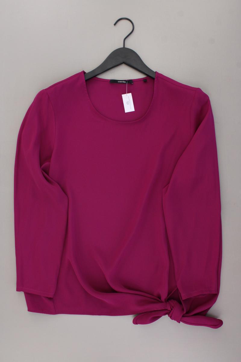 someday. Bluse Modell Zedna Gr. 42 neuwertig Langarm lila aus Polyester