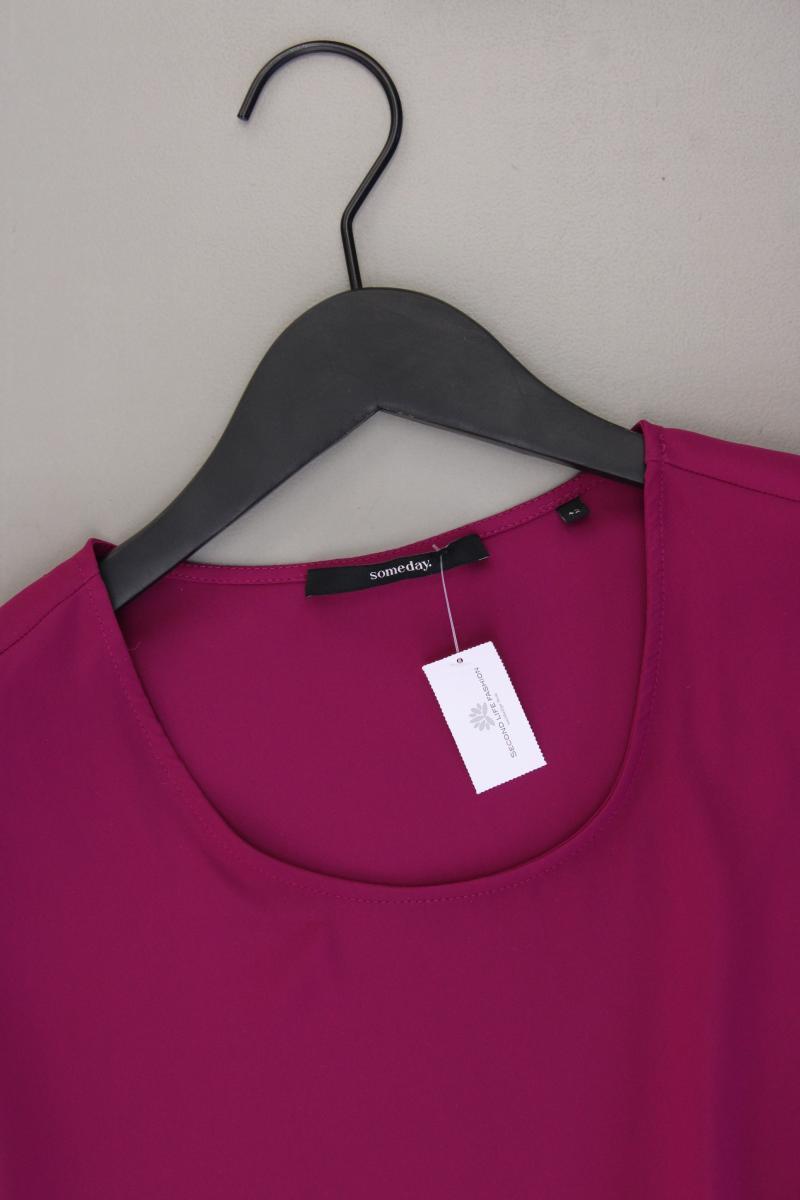 someday. Bluse Modell Zedna Gr. 42 neuwertig Langarm lila aus Polyester