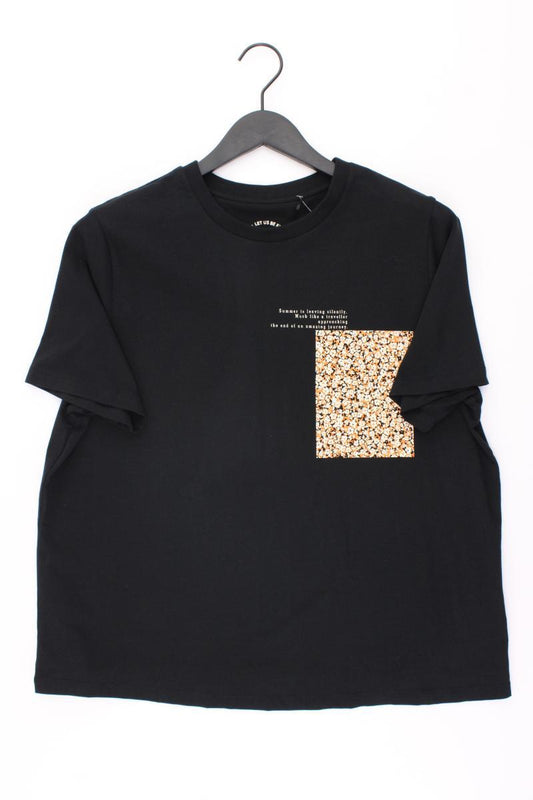 Taifun T-Shirt Gr. 44 Kurzarm schwarz