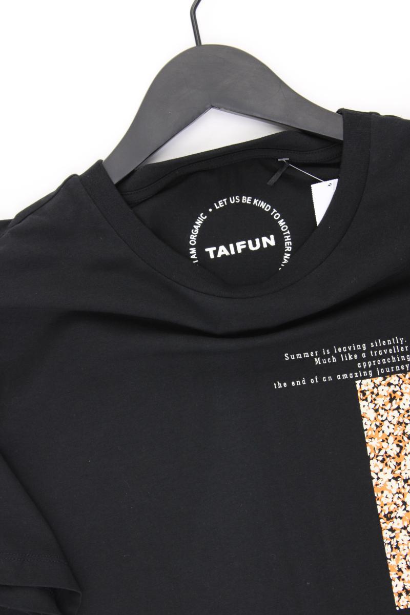 Taifun T-Shirt Gr. 44 Kurzarm schwarz