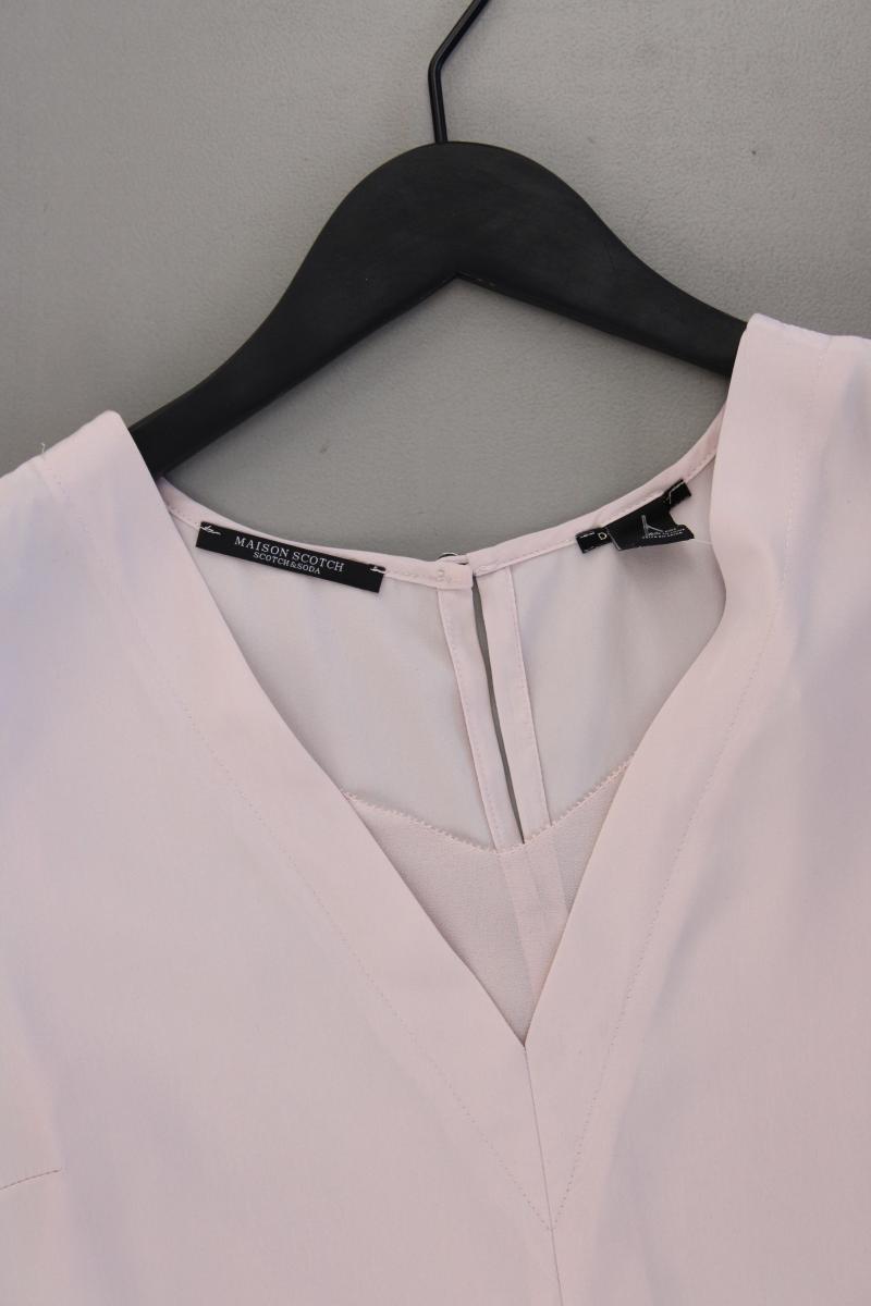 Maison Scotch Ärmellose Bluse Gr. S rosa
