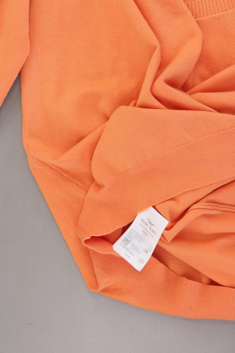 Marc Aurel Feinstrickpullover Gr. 42 orange aus Viskose