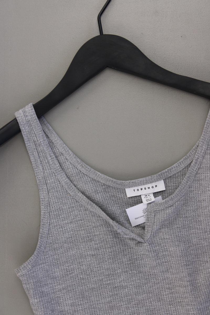 Topshop Crop Top Gr. 34 grau