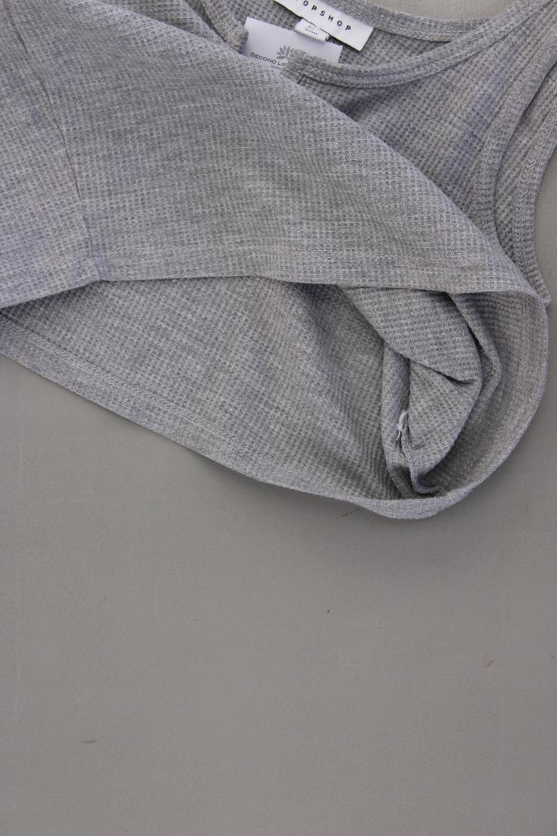 Topshop Crop Top Gr. 34 grau