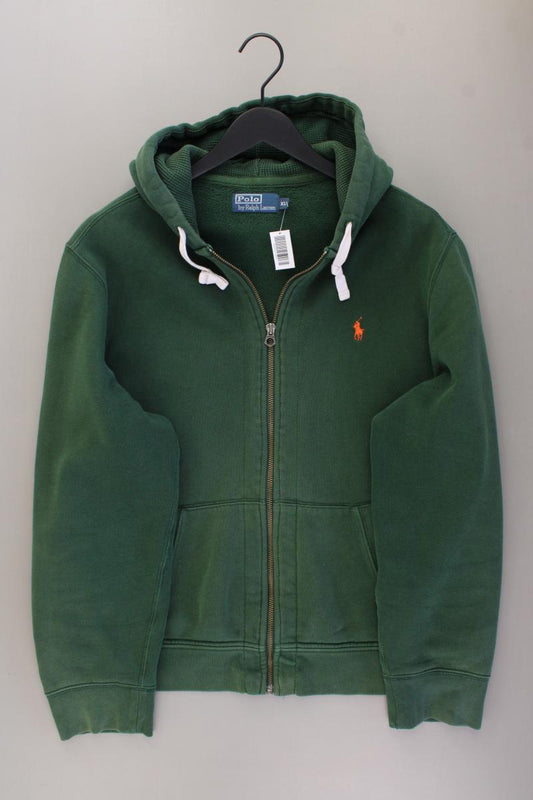 Polo Ralph Lauren Sweatjacke für Herren Gr. XL Langarm grün aus Baumwolle